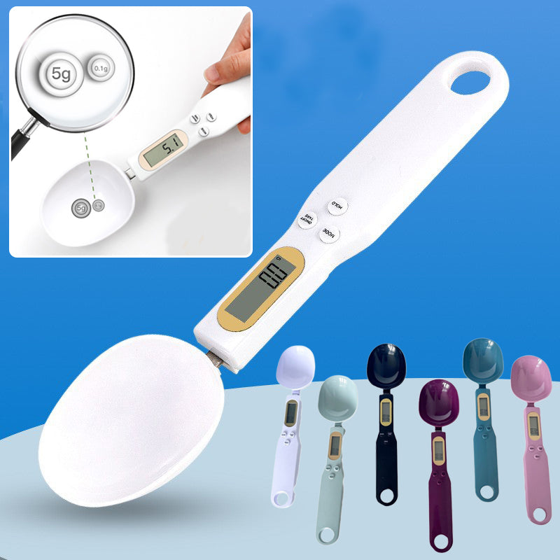 Kitchen Scale Measuring Spoon Scale Compact Food Weighing Scale For